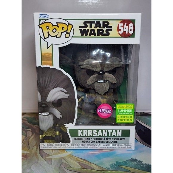 Funko POP! Star Wars #548 - Krrsantan (Flocked) Bobble-Head - Picture 1 of 6